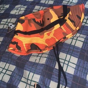 Rothco orange camouflage bucket hat XL